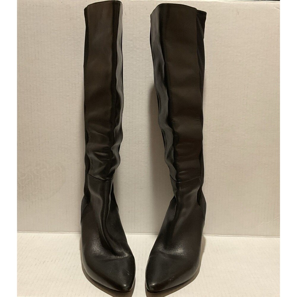Via Spiga Boots 8 Knee High Leather Pointed Toe Well-Loved